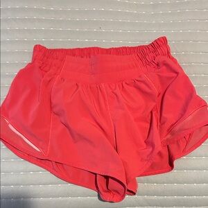 lululemon athletica Coral Athletic Running Shorts